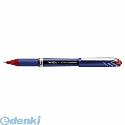 ぺんてる BLN23-B エナージェルユーロ 0．35 赤【1本】 BLN23B ボールペン キャップ式 ゲルインク ゲルインキボールペン ブルー軸 赤インキ 水性ボールペン