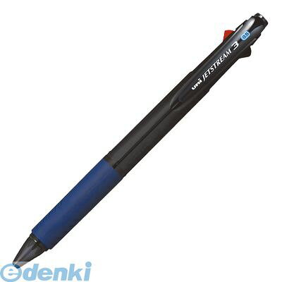 翌日出荷 三菱鉛筆 SXE340005T.9 ジェットストリーム3色ボールペン【1本】 透明ネイビー 多色ボールペン UNI ミツビシ