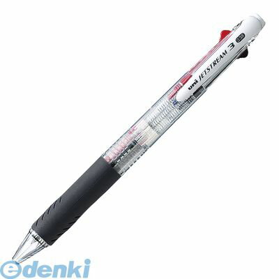 翌日出荷 三菱鉛筆 SXE340038.T SXE3−400−38 透明 T【1本】 ジェットストリーム UNI 多色ボールペン 軸色