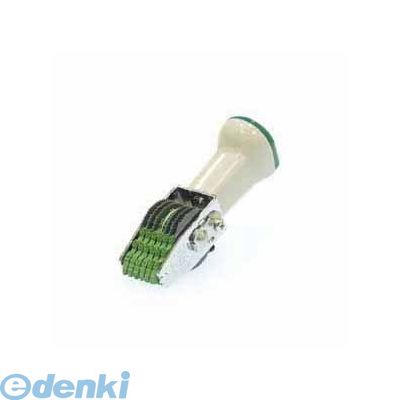 サンビー TK-G66 テクノタッチ回転印 欧文6号6連 TKG66 ゴシック体 SANBY