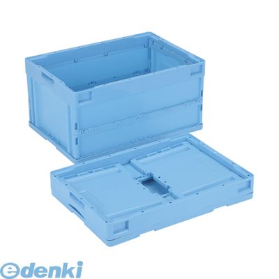 岐阜プラスチック CB-S41NR ブルー 折りたたみコンテナー【フタなし／青】【1個】CBS41NR ブルー CB型折りたたみコンテナ リス 岐阜プラスチック工業 オリコン
