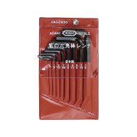 旭金属工業 ASAHI AWS0830 ASH 六角棒レンチセットインチサイズ8本組 AWS-0830【キャンセル不可】 アサヒ 作業用工具 DIY 修理
