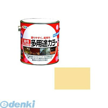 アサヒペン 4970925536662 アサヒペン　油性多用途カラー　0．7L　クリーム