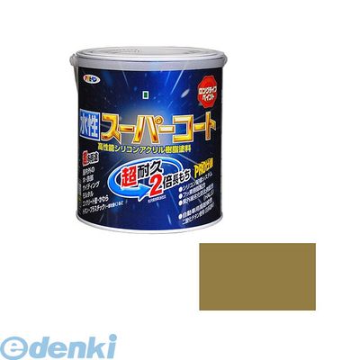 アサヒペン 4970925415370 アサヒペン 水性スーパーコート 1.6L サンドストーン 水性塗料 多用途-水性スーパーコート ペンキ 多用途ー水性スー...