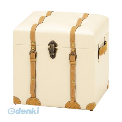 【商品説明】■センスと遊び心あるトランク型収納スツール。■商品サイズ（外寸）：(約)幅40×奥行36×高さ41cm【内寸及び補足説明】■ 収納部内寸:(約)幅38×奥行33×深さ29cm【成分材質】主材:MDF、合成皮革4934257209...
