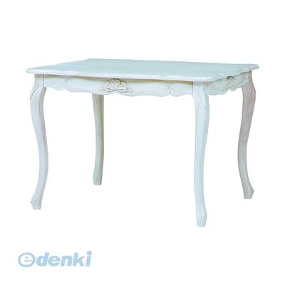 RKT-1691AW 直送 代引不可・他メーカー同梱不可 ダイニングテーブルRKT1691AW ハンプトンシリーズ 姫系 リビングテーブル 木製 アンティーク風ダイニングテーブル 萩原 かわいい