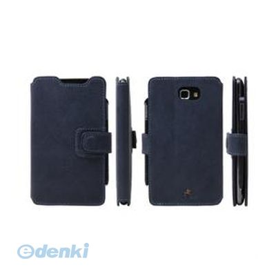 (LINEクーポン有)【個数：1個】 直送 代引不可・同梱不可 AS-AJD5-BL AEJEX イタリア製高級レザー使用GALAXY Note用ケース ブルー
