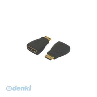 【個数：1個】 直送 代引不可・同梱不可 HDMIB-MHDAG 変換名人 HDMI【メス】→mini HDMI【オス】 変換プラグ TFTECJAPAN