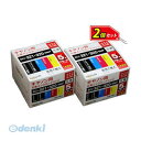 【個数:1個】 直送 代引不可・同梱不可 LN-CA320+321/5P*2PCS ワールドビジネスサプライ Luna Life キヤノン用 互換インクカートリッジ BCI−321+320/5MP 5本パック×2 お買得セット(2)