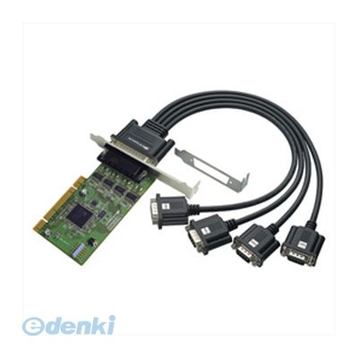 【個数:1個】 直送 代引不可・同梱不可 REX-PCI64D ラトックシステム 4ポート RS−232C・デジタルI/O PCIボード RATOC インターフェイスカード