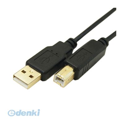 【11/25限定！抽選で最大100％ポイントバック】【個数：1個】 直送 代引不可・同梱不可 USB2A-B/CA180 変換名人 極細USBケーブルAオス-Bオス 1．8m 配線