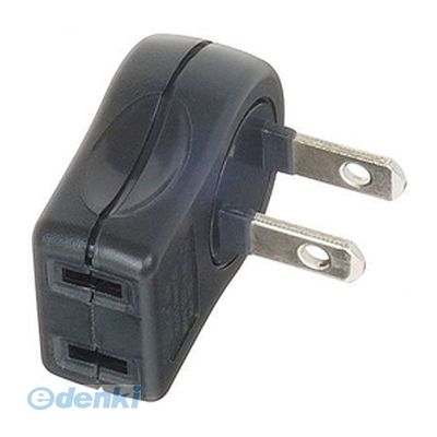 (LINEクーポン有)【個数：1個】 直送 代引不可・同梱不可 Y02SA02BK YAZAWA L型プラグアダプター縦 電..