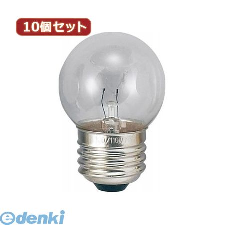 Other - (LINEクーポン有)【個数：1個】 G402625CX10 直送 代引不可・同梱不可 YAZAWA 【10個セット】 ベビーボール球25WクリアE26 照明器具 家電