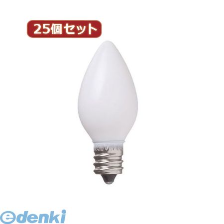 (LINEクーポン有)【個数：1個】 C71207WX25 直送 代引不可・同梱不可 YAZAWA 【25個セット】 ローソク..