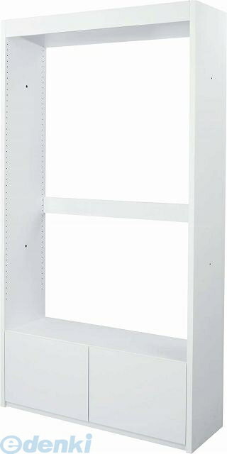 東谷 DIS-721WH 直送 代引不可・他メーカー同梱不可 ウォールディスプレイ本体 W120 DIS721WH プリント化粧合板 パーチクルボード 壁面収納 シンプルデザイン