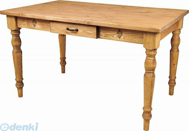 東谷 CFS-771 直送 代引不可・他メーカー同梱不可 ダイニングテーブル CFS771 天然木 フォレ Foret おしゃれ リビングテーブル 木製 レトロ調ダイニングテーブル