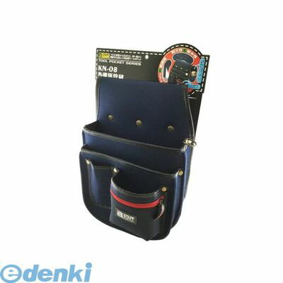 (LINEクーポン有)ベストツール KN-08 B−STAFF 丸底仮枠袋 KN08 釘等が中央に集まる丸底仕様 B-STAFF丸底仮枠袋 落下防止用Dカン付き