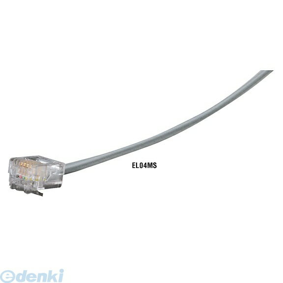 【在庫限り特価】ブラックボックス（BLACK BOX） ［EL04MS-002M］ RJ11／RJ11 4 ケーブル ストレート 2M EL04MS002M