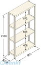 仕様■色:アイボリー■間口(mm):1559■奥行(mm):902■高さ(mm):2103■棚段数(段):4■有効間口(mm):1450■組立目安:2人30分■組立式■均等積載量：300kg／段■最大積載量：1500kg／台（高さ2100、2400の場合は1200kg／台）■棚板調整ピッチ：50mm 質量80.6 kg 特徴■ボルトレスで組み立て・分解作業が簡単。短時間で作業ができます。■シンプルな構造ながら強度は抜群です。■棚受けのフラット化で長尺物など多様な荷姿にも対応できます。 材質/仕上げ■本体：スチール■本体表面処理：メラミン焼き付け塗装■ベース：ポリプロピレン（再生材100％使用） 注意事項■集中荷重になりますと耐荷重能力は半減します。必ず均等に荷重を分布させてご使用ください。■連結型のみではご使用できません。 類似商品はこちら扶桑金属工業 GSN-C2115E6D 直送 62,280円扶桑金属工業 GSN-C2115E5D 直送 55,037円扶桑金属工業 GSN-C2115D4D 直送 41,658円扶桑金属工業 GSN-C2115C4D 直送 36,665円扶桑金属工業 GSN-C2115E4R 直送 42,230円扶桑金属工業 GSN-C2115D4R 直送 37,319円扶桑金属工業 GSN-C2115B4D 直送 33,064円扶桑金属工業 GSN-C2115D6D 直送 55,079円扶桑金属工業 GSN-C2115D5D 直送 48,368円扶桑金属工業 GSN-C2115C6D 直送 47,304円扶桑金属工業 GSN-C2115C5D 直送 42,232円扶桑金属工業 GSN-C2115E6R 直送 57,943円　