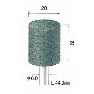 Rakuten - (LINEクーポン有)ミニター MINITOR DE2213 ユニポリッシュ ミディアム ＃320 φ25【5本入】 DE-2213