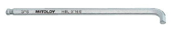 (LINEクーポン有)ミトロイ MITOLOY HBL1/16S Lガタホローレンチ ボールPスタビーロング1/16 HBL-1/16S L型ホローレンチ ボールポジションスタビーロング(4.0)