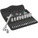 直送・代引不可 WERA ヴェラ 差込角1/4DR 28点組 ソケットレンチ セット 004018 工具 ツール DIY 作業工具 道具 レンチ 別商品の同時注文不可