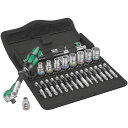 直送・代引不可 WERA ヴェラ 差込角1/4SQ ソケットレンチ セット 004019 工具 ツール DIY 作業工具 道具 レンチ 別商品の同時注文不可