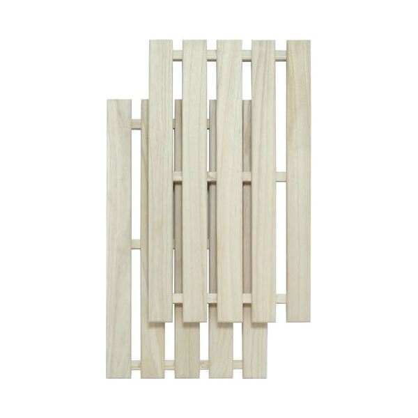 直送・代引不可 【3個セット】 桐 押入れすのこ ミドルタイプ 2枚組 M7542 横42×縦75×高さ3cm 別商品の同時注文不可