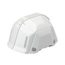 直送・代引不可 TOYO 折りたたみヘルメットBLOOM ホワイト 収納力も防護力も これひとつ 折りたためるヘルメットで どこでも安心を持ち運び ATC35702 別商品の同時注文不可