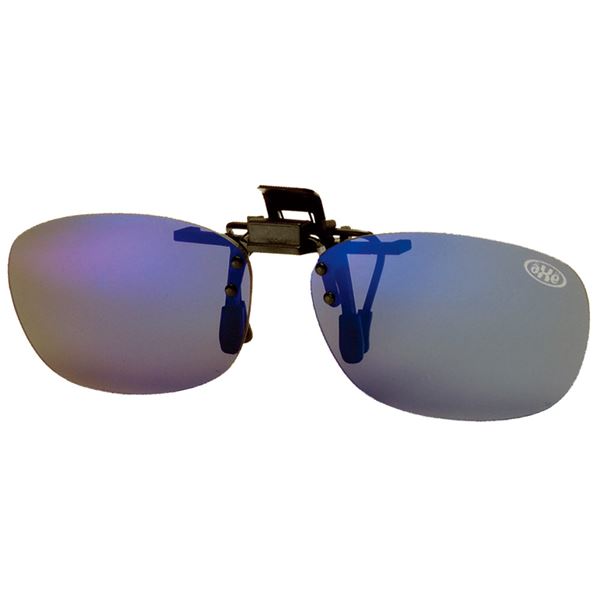 直送・代引不可 AXE（アックス） アックスクリップオングラス AS7P ブルーミラー 別商品の同時注文不可