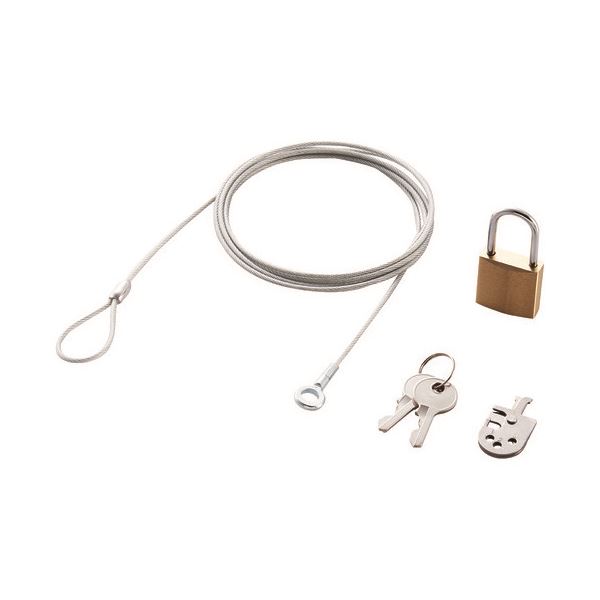 直送・代引不可 エレコム マルチセキュリティロック 南京錠 ESL-3A 別商品の同時注文不可