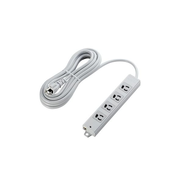 直送・代引不可 OAタップ磁石付3P 4個口 5m T-WRM3450LG／RS 別商品の同時注文不可