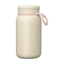 直送・代引不可 トート ストラップ付マグボトル300ml アイボリー φ7.1×14.5cm C6129516 別商品の同時注文不可(3)