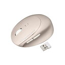 直送・代引不可 サンワサプライ 静音ワイヤレス コンボ 小型エルゴノミクスマウス 充電式 5ボタン ベージュ MA-EWBBS522BG 別商品の同時注文不可
