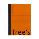 直送・代引不可 【まとめ】 Trees B5 A罫 30枚 オレンジ 【×10セット】 別商品の同時注文不可