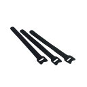 直送・代引不可 【まとめ】 結束マジックバンド145mm3本 黒 LD-MT1BK3 【×3セット】 別商品の同時注文不可