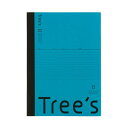 直送・代引不可 【まとめ】 Trees B5 B罫 30枚 ライトブルー 【×10セット】 別商品の同時注文不可