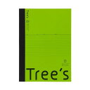 直送・代引不可 【まとめ】 Trees B5B罫30枚ライトグリーン 【×10セット】 別商品の同時注文不可