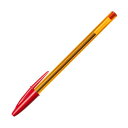 直送・代引不可 (まとめ) BIC油性ボールペン クリスタル オリジナルファイン 0.8mm 赤 CST-OF08REDB20 1箱(20本) 【×5セット】 ...