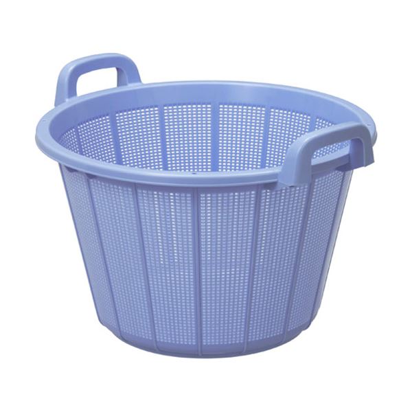 直送・代引不可 新輝合成 アシスト カラー手付ざる55型 ブルー MMT29036 別商品の同時注文不可