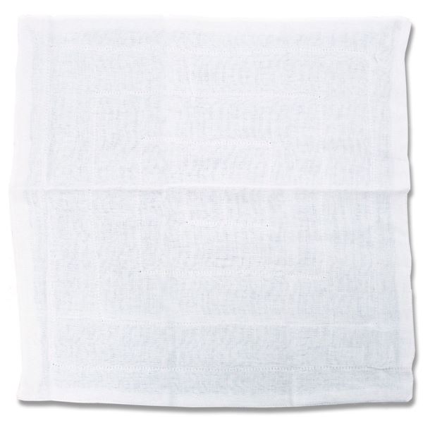 直送・代引不可 【2個セット】 オカ 抗菌 イヤなニオイのしない ガーゼふきん 大判サイズ 約42×42cm ホワイト（無地） 1枚入 別商品の同時注文不可