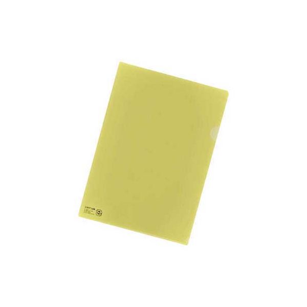 直送・代引不可 (まとめ) クリヤーホルダー F-78EC17 A4 C黄 5枚 【×10セット】 別商品の同時注文不可