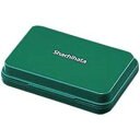 直送・代引不可 (まとめ)シヤチハタ スタンプ台 HGN-1-G 小形 緑【×10セット】 別商品の同時注文不可