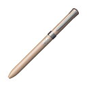 直送・代引不可 (まとめ) 三菱鉛筆ジェットストリーム Fシリーズ 3色ボールペン 0.5mm (軸色:シルキーゴールド) SXE360105.25 1本 【×...