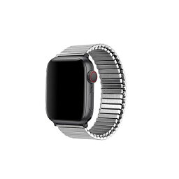 直送・代引不可TF7 メタルストレッチバンド for Apple Watch 41／40／38mm Lサイズ シルバー TF21SV40L別商品の同時注文不可