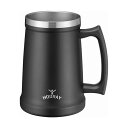 直送・代引不可 フーレイ ジョッキタンブラー700ml ブラック 11×14.5×15.5cm B1108565 別商品の同時注文不可