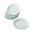 直送・代引不可 波佐見焼 青白磁凜水 唐草紋 7寸皿5客揃 φ21×2.2cm B1155576 別商品の同時注文不可