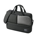 直送・代引不可 サンワサプライ カジュアルPCバッグ ~15.6型ワイド対応 BAG-CA10BK 別商品の同時注文不可