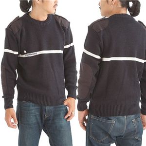 直送・代引不可　フランス国家憲兵隊ニットセーターレプリカ Sサイズ　別商品の同時注文不可