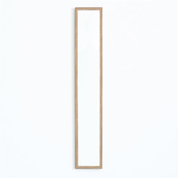 直送・代引不可 【2個セット】ウォールミラー120(ナチュラル) 木目 北欧風 鏡 姿見 高級感 木製 ドレッサー 玄関 トイレ 全身 洗面 壁掛け モダン 韓国インテリア 業務用 NK-222 別商品の同時注文不可